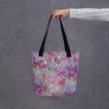 Sweetpeas Tote Bag (15"x15")