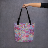 Sweetpeas Tote Bag (15"x15")