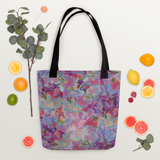 Sweetpeas Tote Bag (15"x15")