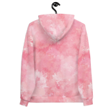 Tie Dye Pink Sakura Blossom Unisex Hoodie (Adult)