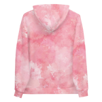 Tie Dye Pink Sakura Blossom Unisex Hoodie (Adult)