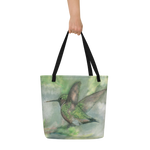 Hummingbird Beach Tote Bag (16"x20")