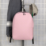 Vintage Light Pink Floral Minimalist Backpack