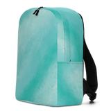 Turquoise Waves Minimalist Backpack