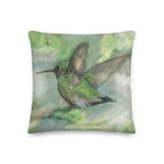 Hummingbird Premium Pillow (with PILLOW insert & pillow case)