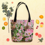 Sakura Cherry Blossoms Tote Bag (15"x15")