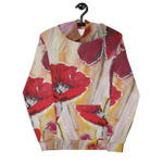 Emi Collection Poppies Unisex Hoodie (Adult)