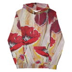 Emi Collection Poppies Unisex Hoodie (Adult)