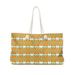 Hawaiian Tiki Pattern ~ Weekender Bag (24”x13”)