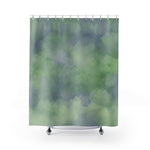 Soft Green and Lilac Shower Curtain (71"x74")