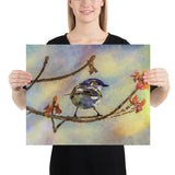 Bird and Blossom Giclée Art Poster