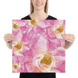 Pink Tulips Giclée Art Poster