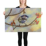 Bird and Blossom Giclée Art Poster