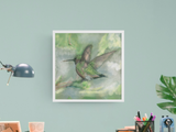 Hummingbird Giclée Art Poster